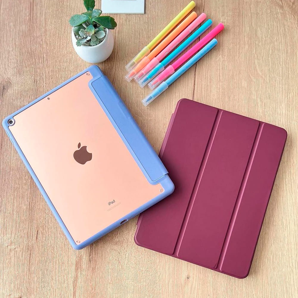 Cristal Case iPad con Espacio para Apple Pencil