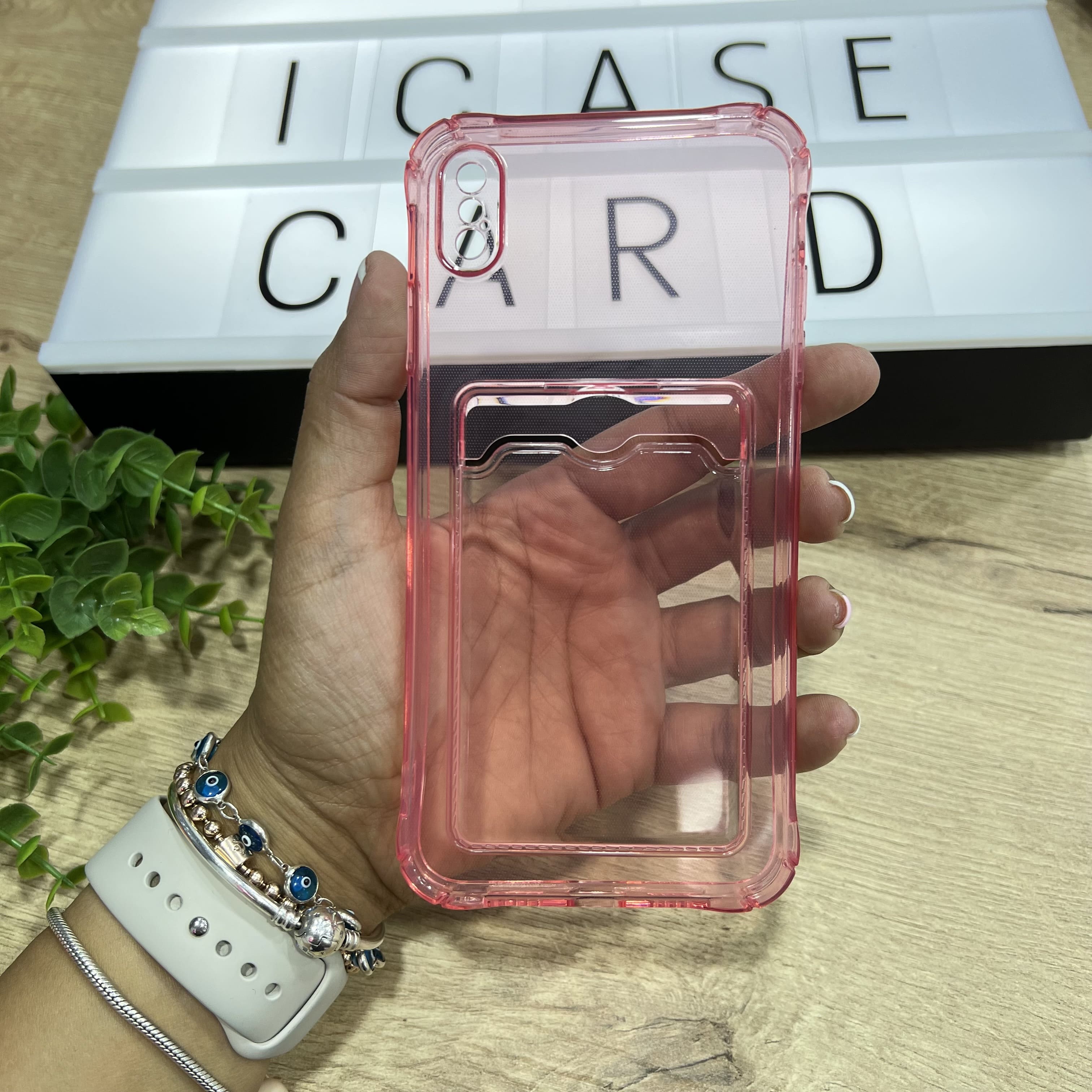 Clear Card Case iPhone