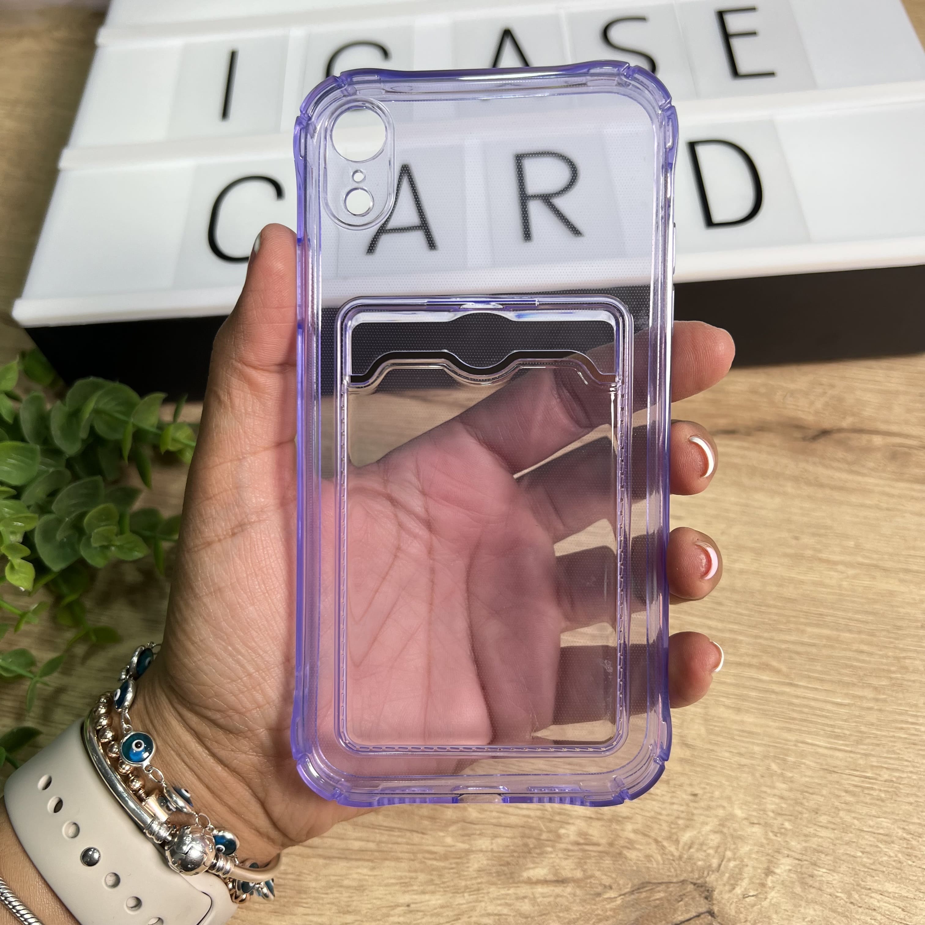 Clear Card Case iPhone