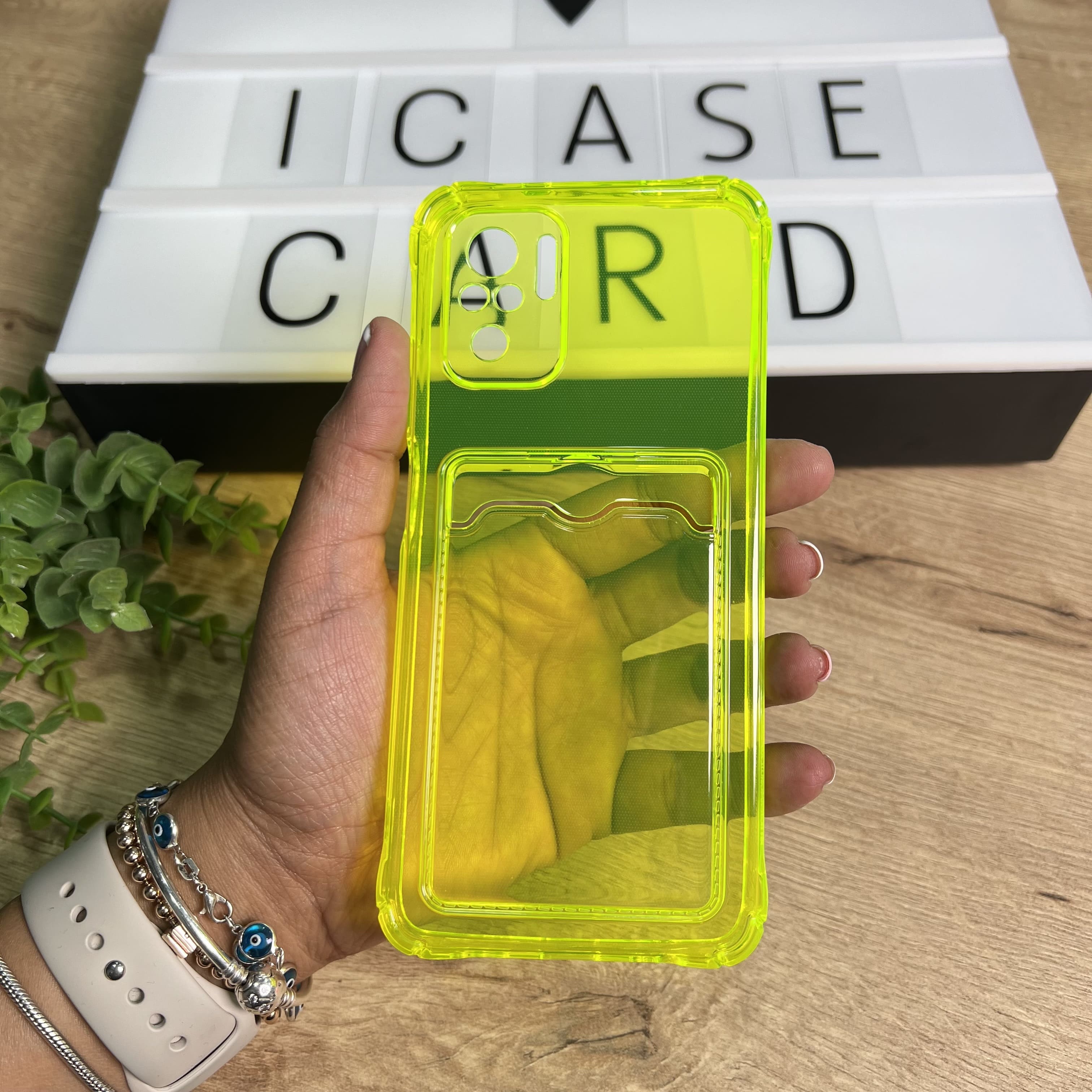 Clear Card Case Redmi