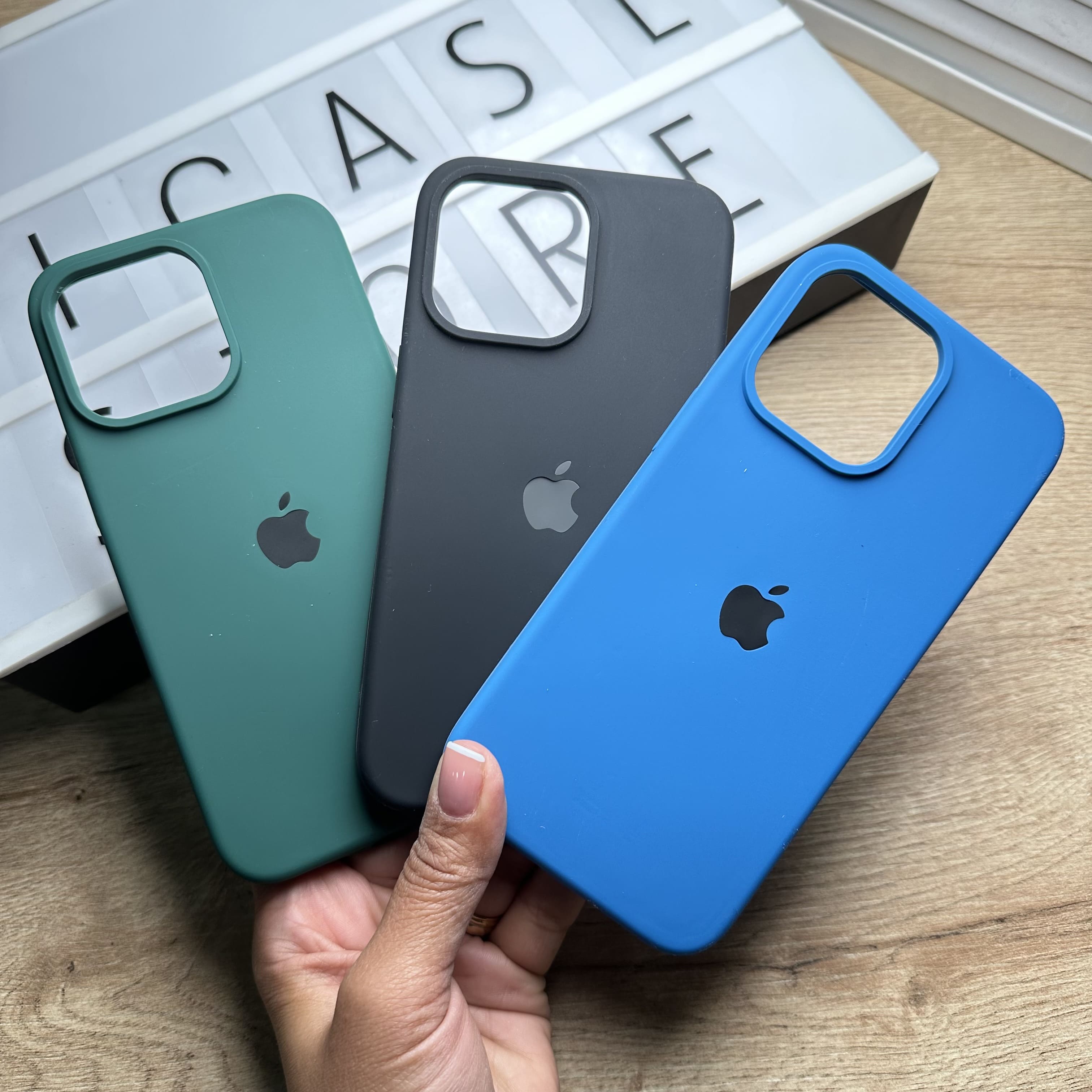 Silicone Case Unicolor iPhone 15