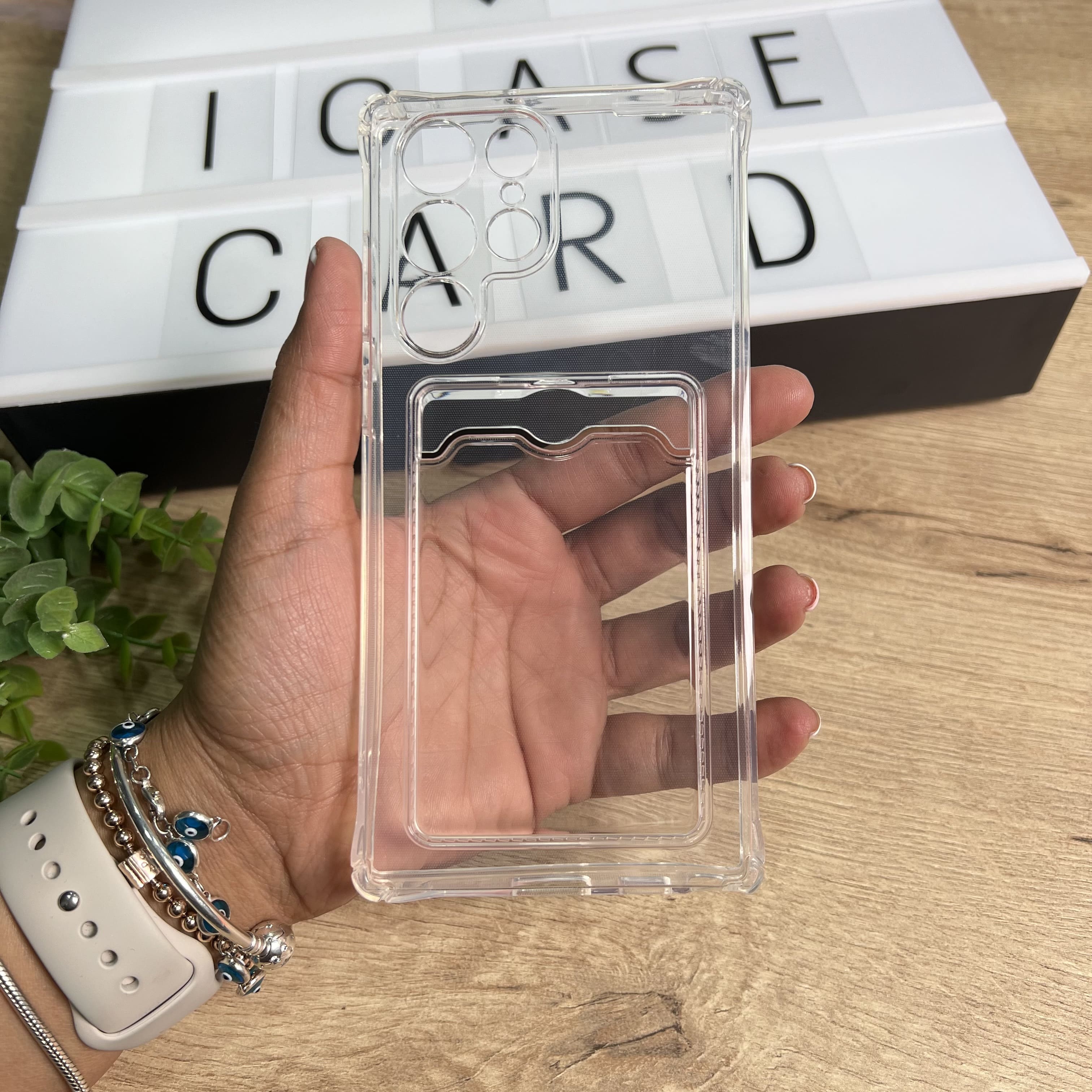 Clear Card Case Samsung
