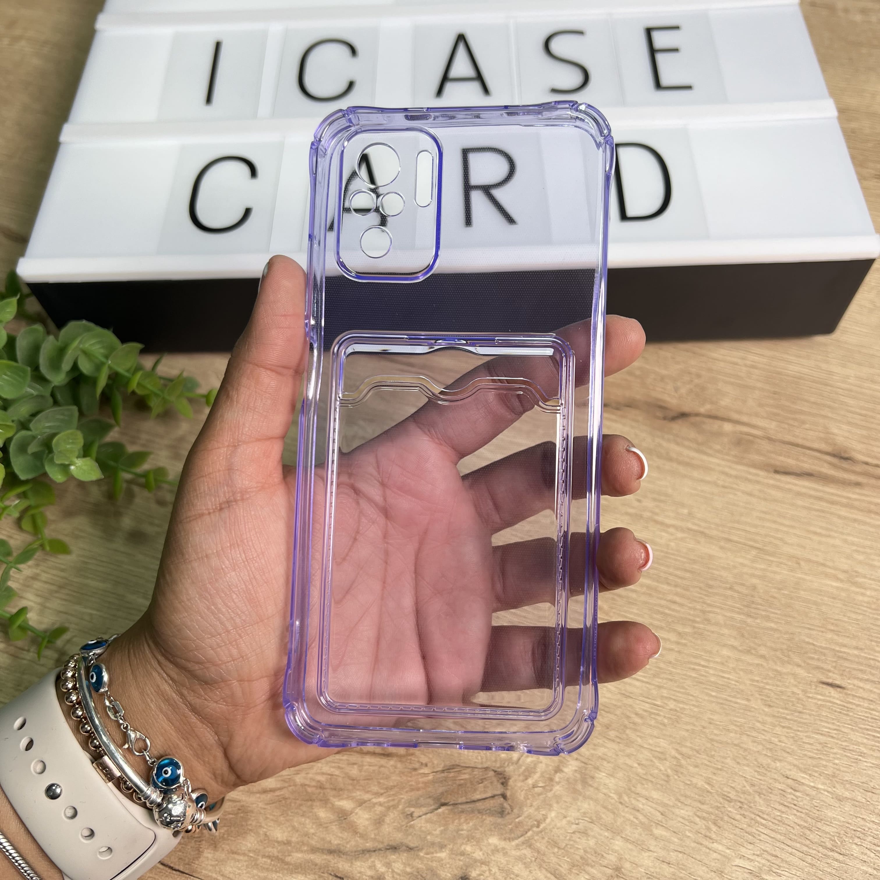 Clear Card Case Redmi