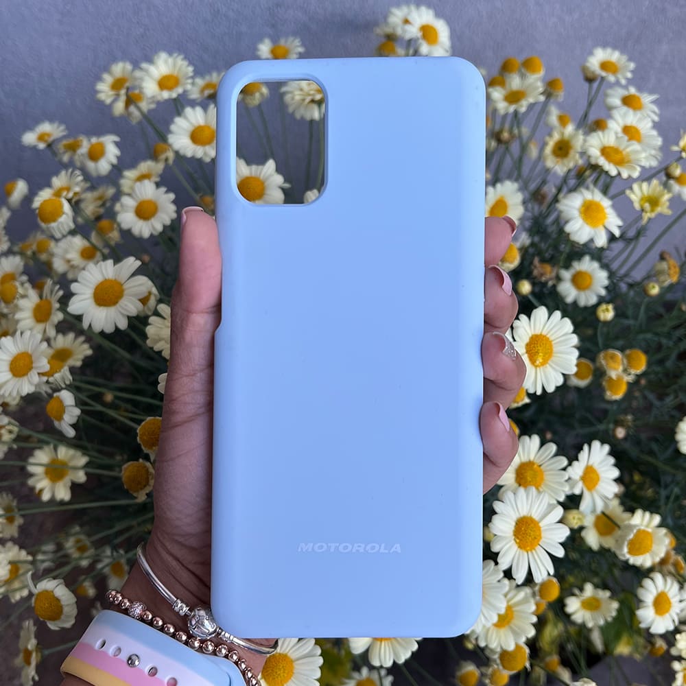 Silicone Case Unicolor Motorola